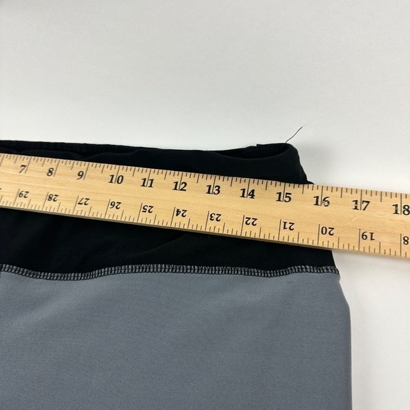 RBX Athletic Pants Womens XL Crop Gray Black - Picture 6 of 9